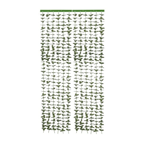 Zielona zasłona na drzwi 190x90 cm Liane – Maximex
