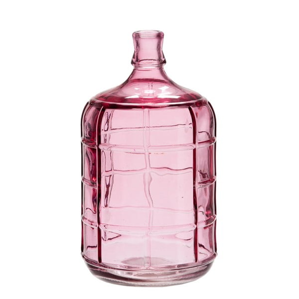 Gąsiorek/wazon Glass Pink, 15x27 cm