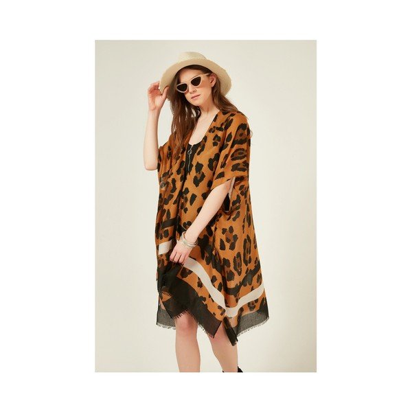 Damska tunika plażowa Alexander McKensey Leopard