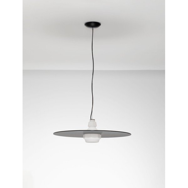 Stalowa lampa wisząca w kolorze matowej czerni ø 60 cm Lora – Nova Luce-image-4