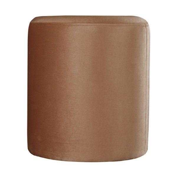 Brązowy puf JohnsonStyle Ellen Magic Velvet, ⌀ 40 cm-image-4