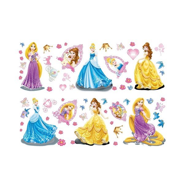 Zestaw naklejek Princess