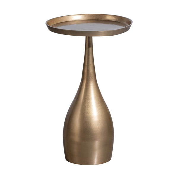 Metalowy okrągły stolik 33x33 cm Cone – BePureHome