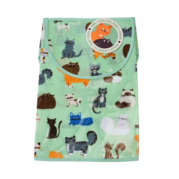 Zielony fartuch dziecięcy Rex London Nine Lives-image-2