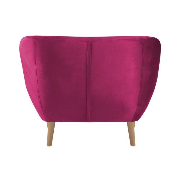 Różowy fotel Mazzini Sofas Amelie-image-3
