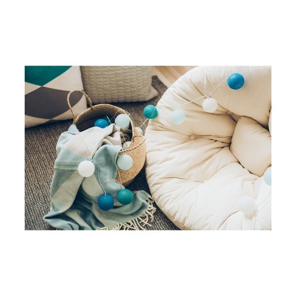 Brązowa girlanda świetlna z żarówkami LED LUKKA, 30 lampek-image-4