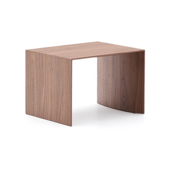 Stolik w dekorze orzecha 40x55 cm Litto – Kave Home