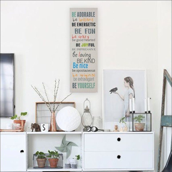 Obraz Really Nice Things Be Adorable, 30x90 cm-image-1