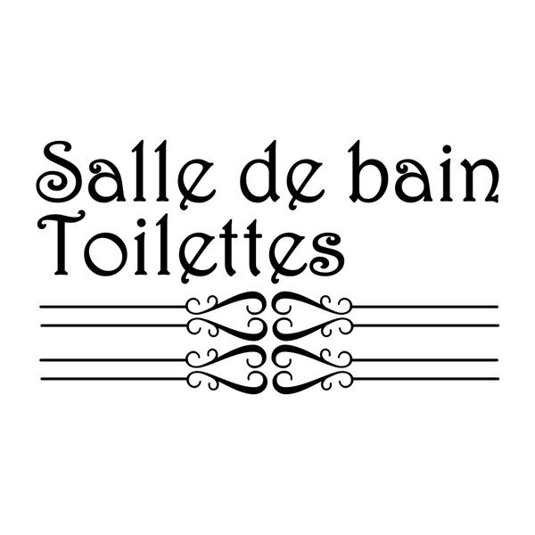 Naklejka Ambiance Salle de bain + Toilettes-image-3