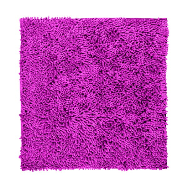 Różowy dywan Tiseco Shaggy, 60x60 cm