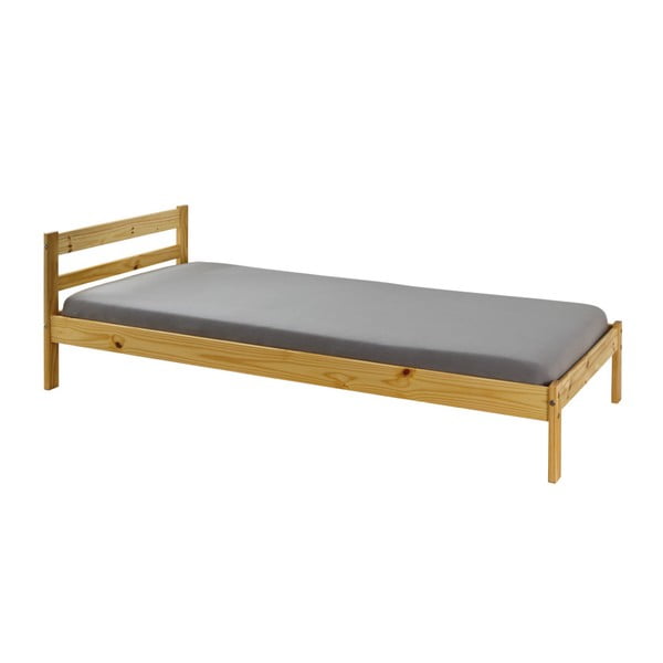 Łóżko jednoosobowe z litego drewna 13Casa Mercury, 90x200 cm