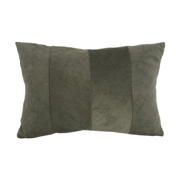 Zielona aksamitna poduszka PT LIVING Velvet, 60x30 cm