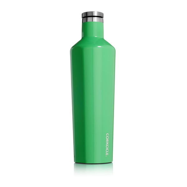 Zielona butelka termoaktywna  Corkcicle Caribbean Green LArge, 740 ml