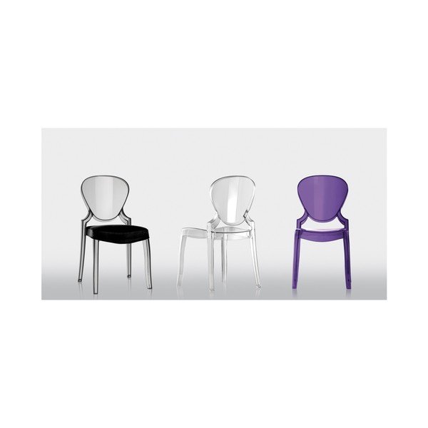 Przezroczyste krzesło Pedrali Queen-image-3