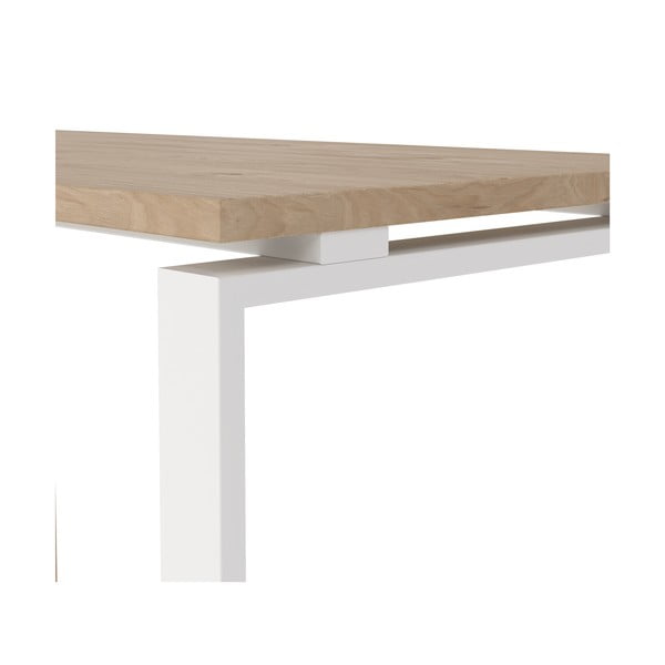 Biurko z blatem w dekorze dębu 100x150 cm Sign – Tvilum-image-3