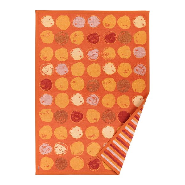 Pomarańczowy dywan dwustronny Narma Veere, 160x230 cm