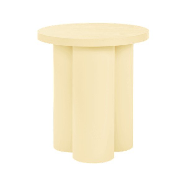 Żółty stołek Oly – noo.ma