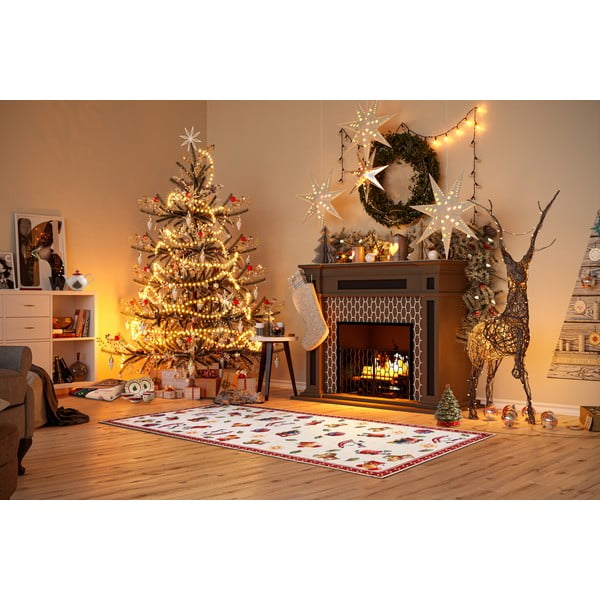 Czerwony chodnik ze świątecznym motywem 80x200 cm Red Christmas – Villeroy&Boch-image-1