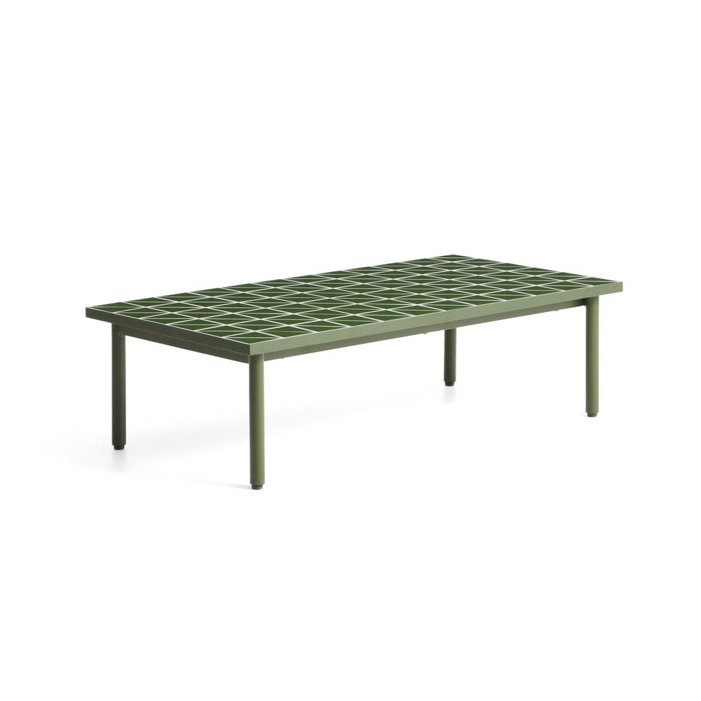 Stolik ogrodowy z ceramicznym blatem 61x122 cm Maurina – Kave Home