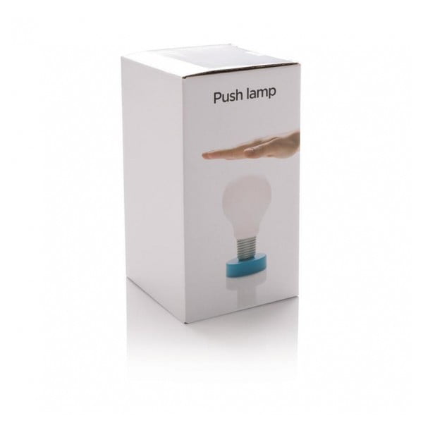 Niebieska lampa stołowa XD Collection Push Up-image-1