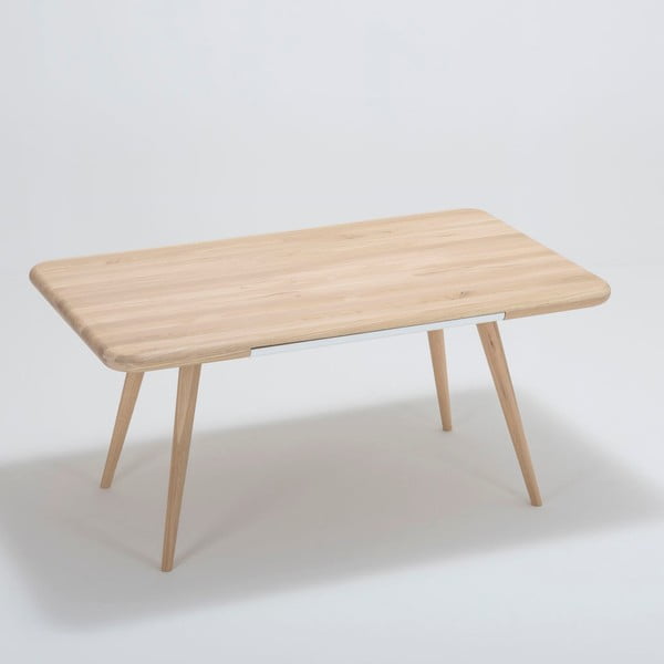 Stół z drewna dębowego Gazzda Ena One, 160x100x75 cm