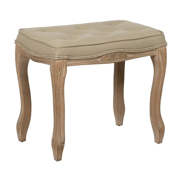 Beżowo-naturalna ławka Royal – Ixia