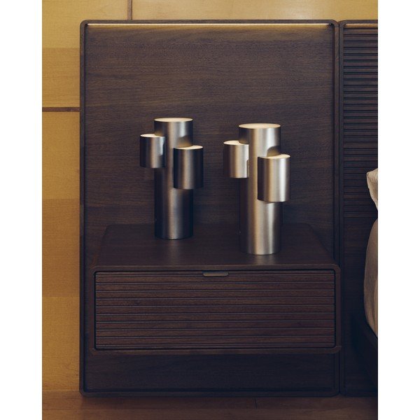 Czarna metalowa lampa stołowa LED ze ściemniaczem (wysokość 26,5 cm) Adrina – Kave Home-image-2