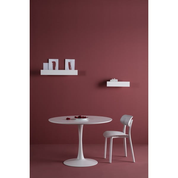 Zestaw 4 białych krzeseł do jadalni Marckeric Eleni-image-2