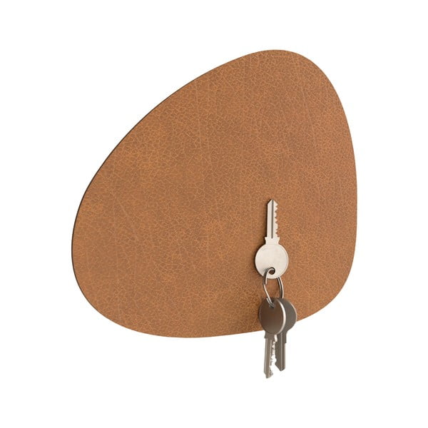 Wieszak na klucze ze skóry ekologicznej Board XL Bull – LIND DNA