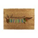 Wycieraczka z włókna kokosowego 40x60 cm Welcome Sausage Dog – Artsy Doormats