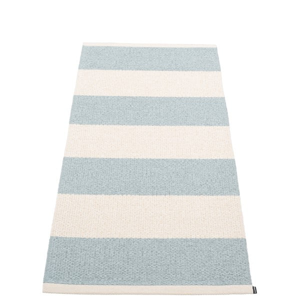 Jasnoniebiesko-kremowy chodnik odpowiedni na zewnątrz 70x150 cm Bob Blue Fog – Pappelina