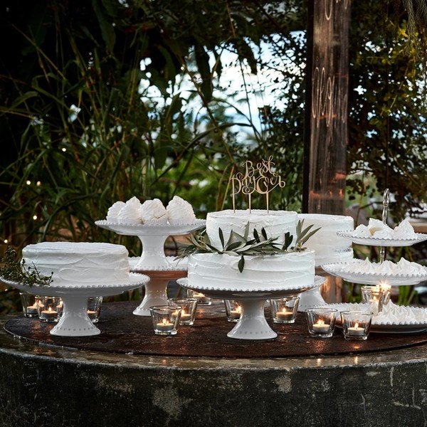 Biała kamionkowa patera na owoce Costa Nova Pearl, ⌀ 33 cm-image-1