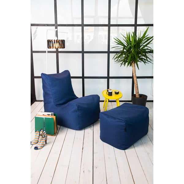 Szarobeżowy worek do siedzenia Seat Lounge – SLOWDOWN-image-1