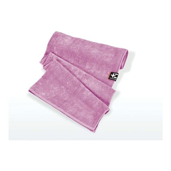 Ręcznik plażowy Kami Moe 80x160 cm, fioletowy