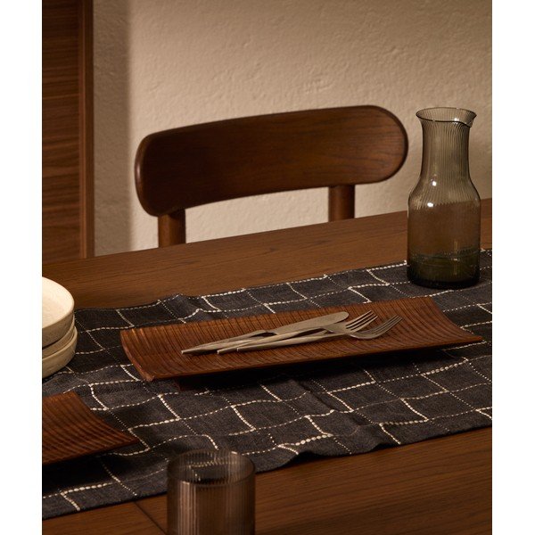 Drewniana taca 14x30,5 cm Rommu – Kave Home-image-1