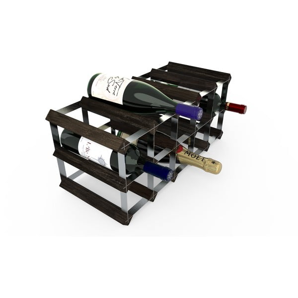 Drewniany stojak na wino na 15 butelek – RTA