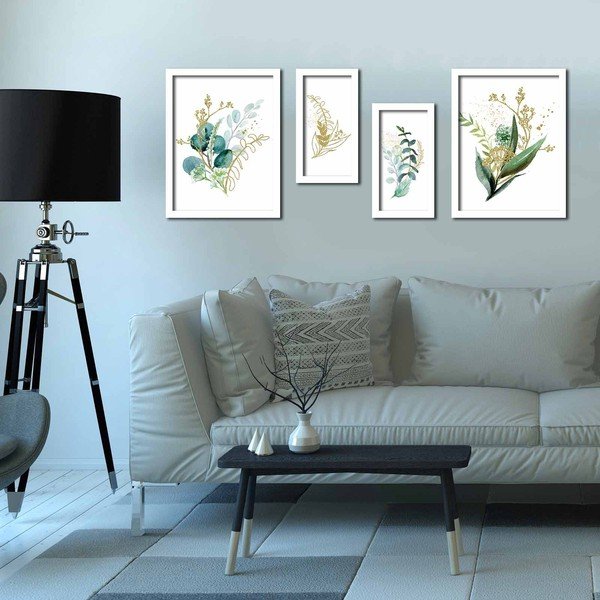 Plakaty zestaw 4 szt. 33x43 cm – Wallity-image-1