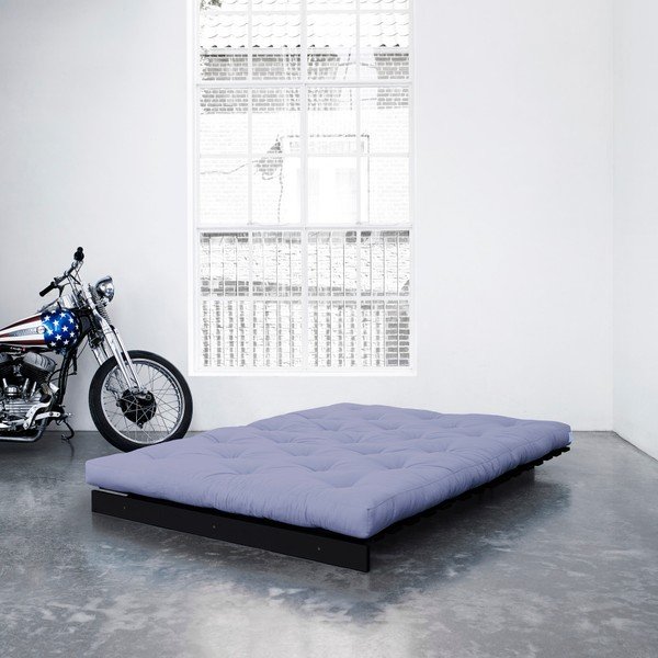 Sofa wielofunkcyjna Karup Roots Wenge/Blue Breeze-image-2