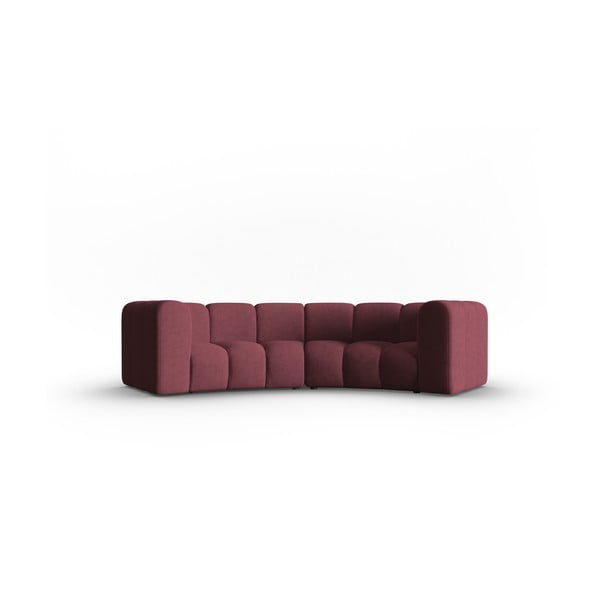 Bordowa sofa 322 cm Lupine – Micadoni Home