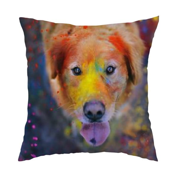 Poduszka Colorful Dog, 40x40 cm