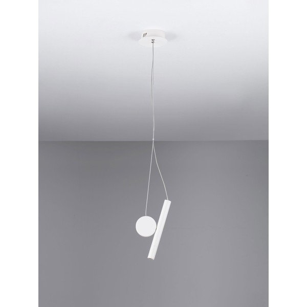 Biała aluminiowa lampa wisząca LED ø 23,5 cm Vero – Nova Luce-image-4