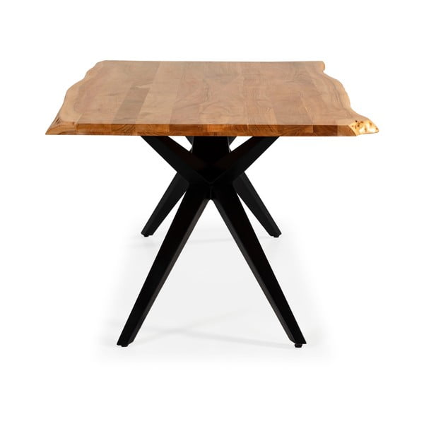 Stół z blatem z drewna akacjowego 100x200 cm Mudri – MOME-image-4