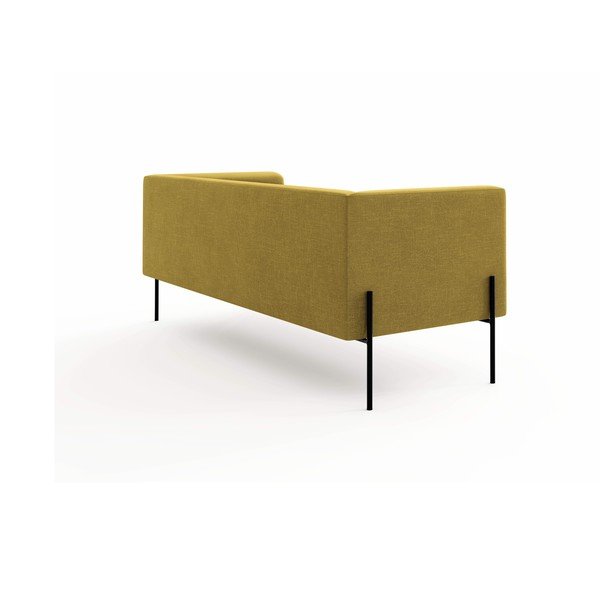 Żółta sofa Milo Casa Nina, 192 cm-image-3