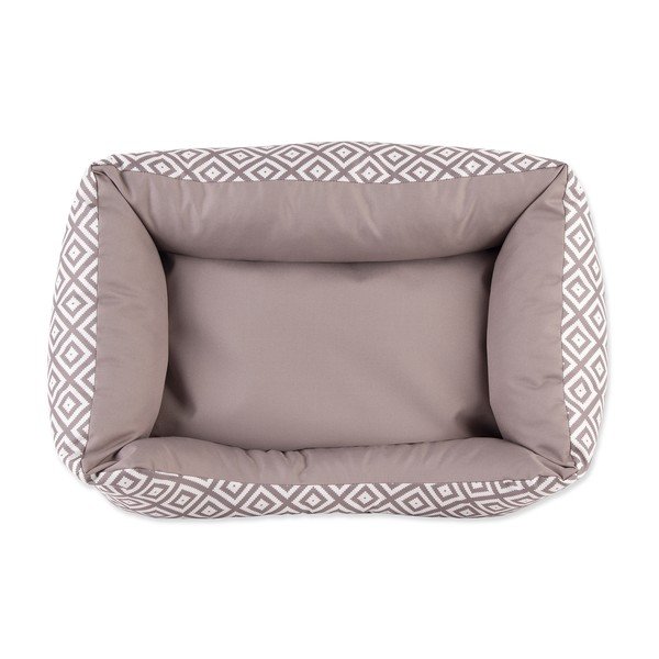 Jasnobrązowe pluszowe legowisko dla psa 75x90 cm Dog Fantasy DeLuxe – Plaček Pet Products-image-3