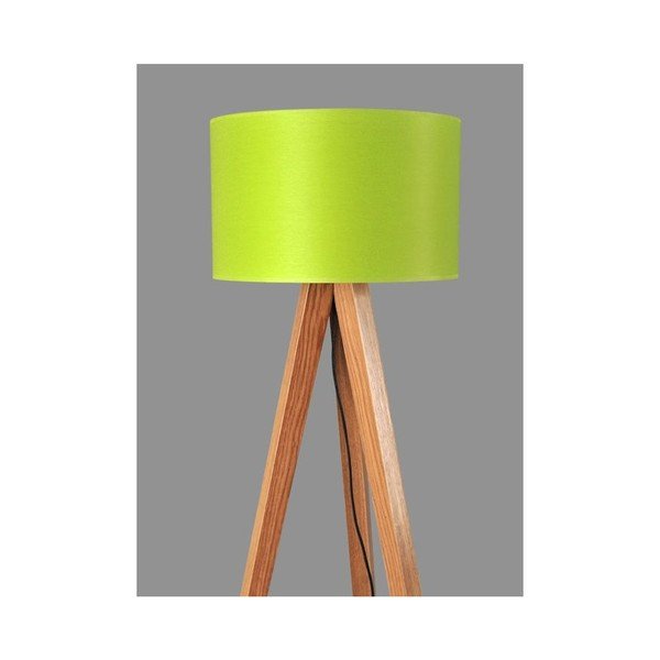 Lampa stojąca Tripod Lime/Walnut-image-1