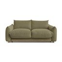 Zielona rozkładana sofa 234 cm Ernest – Bobochic Paris
