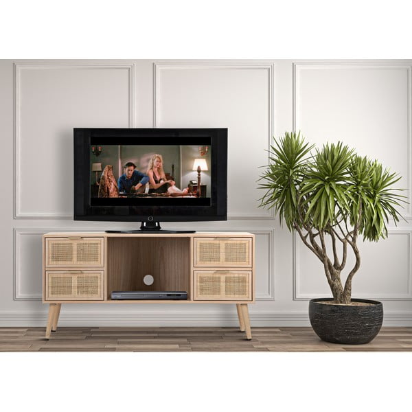 Szafka pod TV Mauro Ferretti Paglia di Vienna, 120x60 cm-image-1