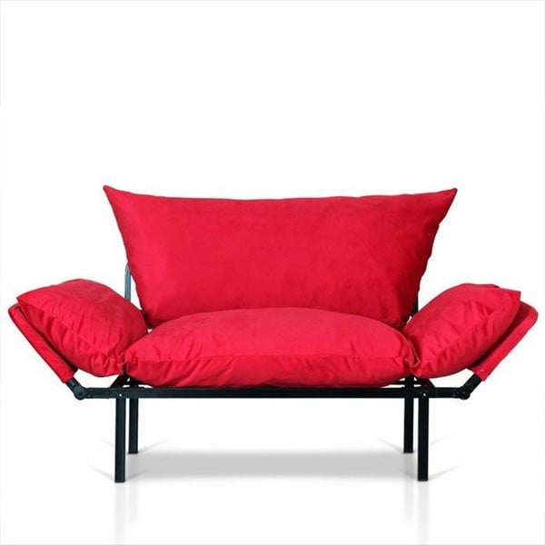 Czerwona sofa Kate Louise Quinny