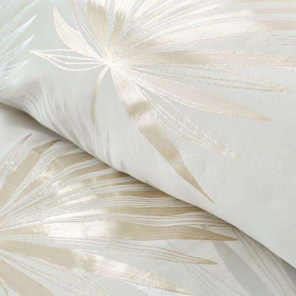 Kremowa pościel dwuosobowa 200x200 cm Luxe Palm – Catherine Lansfield-image-3