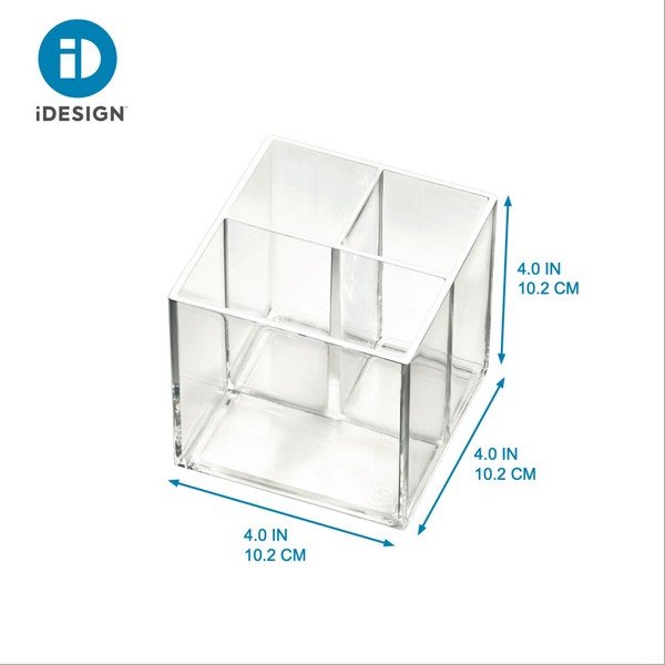 Organizer łazienkowy na kosmetyki z plastiku z recyklingu Cosmetic Cube – iDesign-image-3